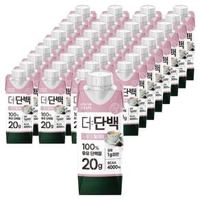더단백 드링크 밀크티