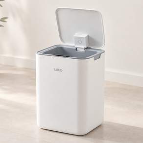 레토 자동 센서 스마트 종량제 휴지통 22L LLT-A01, 화이트