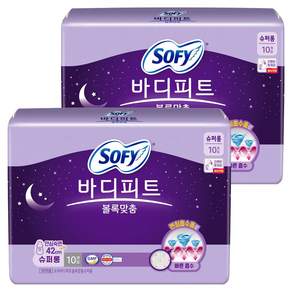 바디피트 볼록맞춤 생리대 날개형