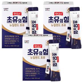 후디스초유의힘 스틱 뉴질랜드 초유, 60g, 3개
