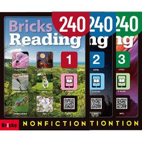 Reading Nonfiction Reading 240 Level 1 + 2 + 3 세트
