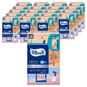 잘풀리는집 리얼실키 천연펄프 미용티슈 2겹