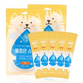 캣츠모리 고양이 물 좋은 스틱 신장 케어 간식 5p