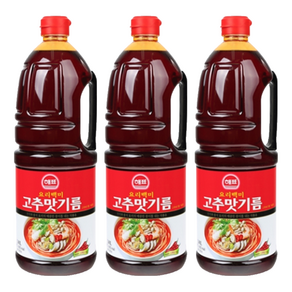 해표 요리백미 고추맛기름
