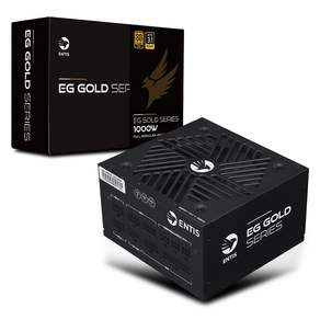 엔티스 EG 골드 1000W 풀모듈러 파워서플라이 80PLUS