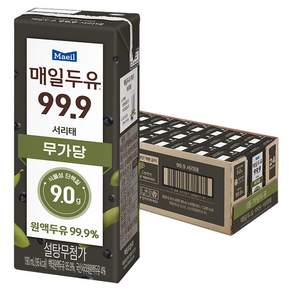 매일두유 99.9 서리태, 190ml, 24개 - 두유