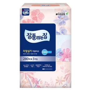 잘풀리는집 천연펄프 미용티슈 2겹