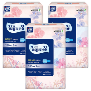 잘풀리는집 천연펄프 미용티슈 2겹