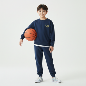 비아이주니어 베이 맨투맨 상하복 세트