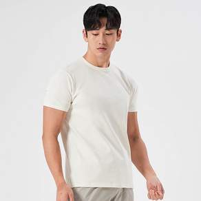허그본 남성용 HV로고 머슬핏 12컬러 오리지널 무지라인 반팔티