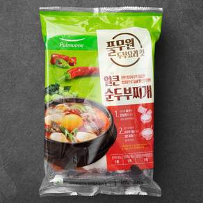 풀무원 얼큰 순두부찌개 킷 2인분