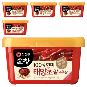 청정원순창 100% 현미 태양초 찰고추장