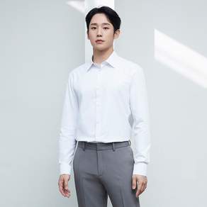 마인드브릿지 남성용 이지케어 스판솔리드드레스 셔츠 레귤러 MWDS0190