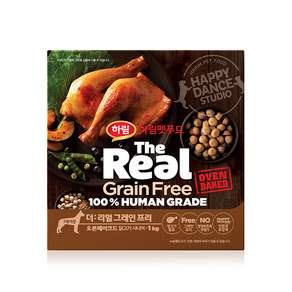 하림펫푸드 시니어 강아지 더리얼 그레인프리 오븐베이크드 건식사료