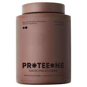 프로티원 단백질 쉐이크 초코맛, 490g, 1개