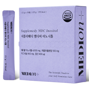 메디온 정품 서플리케어 엠디씨 이노시톨 4000mg 엽산 비타민B
