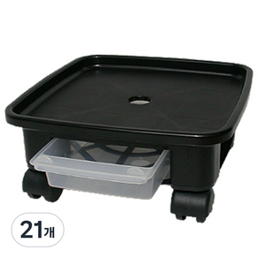 플라팜 이동식 정사각 화분받침대
