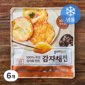 곰곰 100% 국산 감자로 만든 감자채전 (냉동)