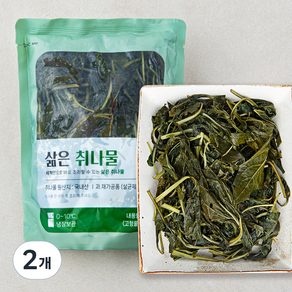 초록들 삶은 취나물