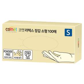 코멧 라텍스장갑 100매입