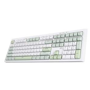 지클릭커 오피스프로 사일런스 M RGB 무소음 유무선 블루투스 108키 키보드