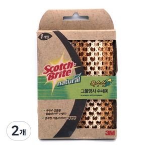 스카치브라이트 3M 옥수수 그물망사 수세미