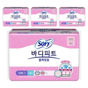 바디피트 볼록맞춤 생리대 날개형