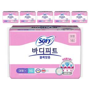 바디피트 볼록맞춤 생리대 날개형