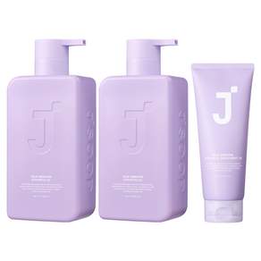 제이숲 실크 케라틴 2X 샴푸 500ml 2p + 헤어팩 2X 트리트먼트 200ml 세트