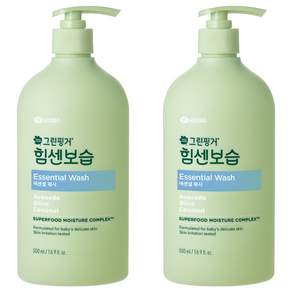 그린핑거 힘센보습 에센셜 바디워시