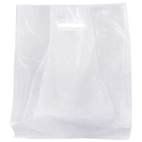 베스트팩 PE 무지 비닐쇼핑백 일반 소 23 x 12 x 35 cm