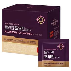 대상웰라이프 올인원 포우먼 멀티팩 멀티비타민