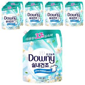 다우니 실내건조 초고농축 섬유유연제 프레시 클린 자스민향 리필