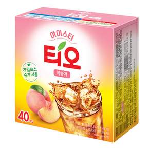 동서티오 아이스티분말 복숭아맛