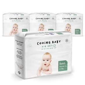 Cooing 에어드라이 풀커버 밴드형 기저귀 유아용