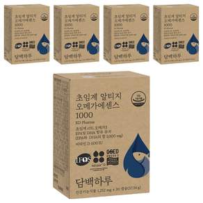 담백하루 정품 초임계 알티지 오메가에센스 1000