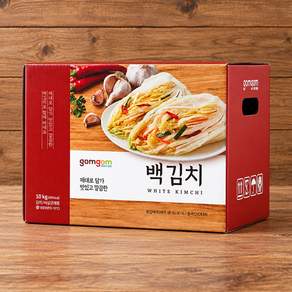 곰곰 백김치