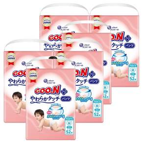 군 플러스 소프트 터치 팬티형 기저귀 아동용