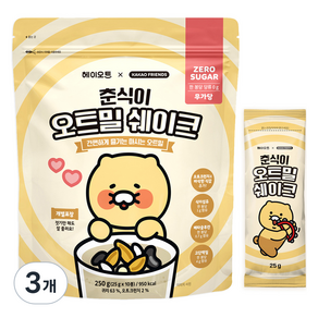 헤이오트 춘식이 오트밀 쉐이크 10p