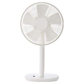 플러스마이너스제로 리빙팬 크림 화이트 30cm(12인치)