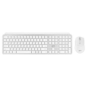 지클릭커 OFFICEPRO 인체공학 펜타 무선 키보드 + 무소음 마우스 세트
