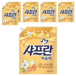 샤프란 아로마 섬유유연제 소프트 코튼 리필