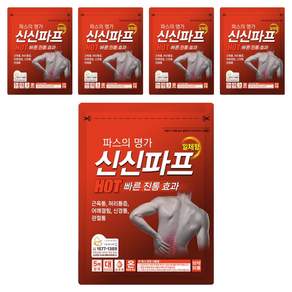 신신제약 신신파프 HOT 파스