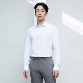 마인드브릿지 남성용 이지케어 스판솔리드드레스 셔츠 레귤러 MWDS0190