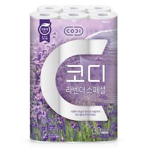코디 라벤더 스페셜 3겹 롤화장지
