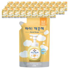 아이깨끗해 항균 폼 핸드솝 순 파우더향 리필용