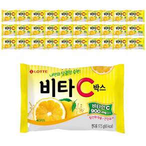 롯데웰푸드 비타C박스 캔디
