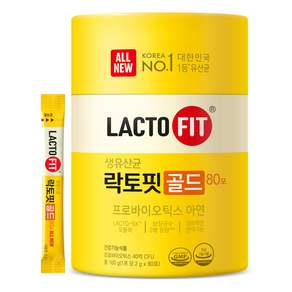 락토핏 정품 골드 80포
