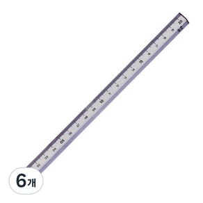 롭다 아크릴스틱자 20cm