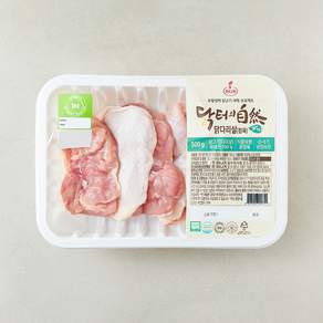 마니커 닭터의자연 무항생제 인증 1등급 닭다리살 정육 (냉장), 500g, 1개